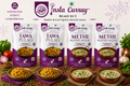 Tawa Pulao & Methi Matar Malai 4-Pack | 8 Servings | Just Add Hot Water | No Cooking Needed