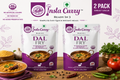 Dal Fry 2-Pack | Lentil Curry | 4 Servings | Just Add Hot Water No Cooking Needed