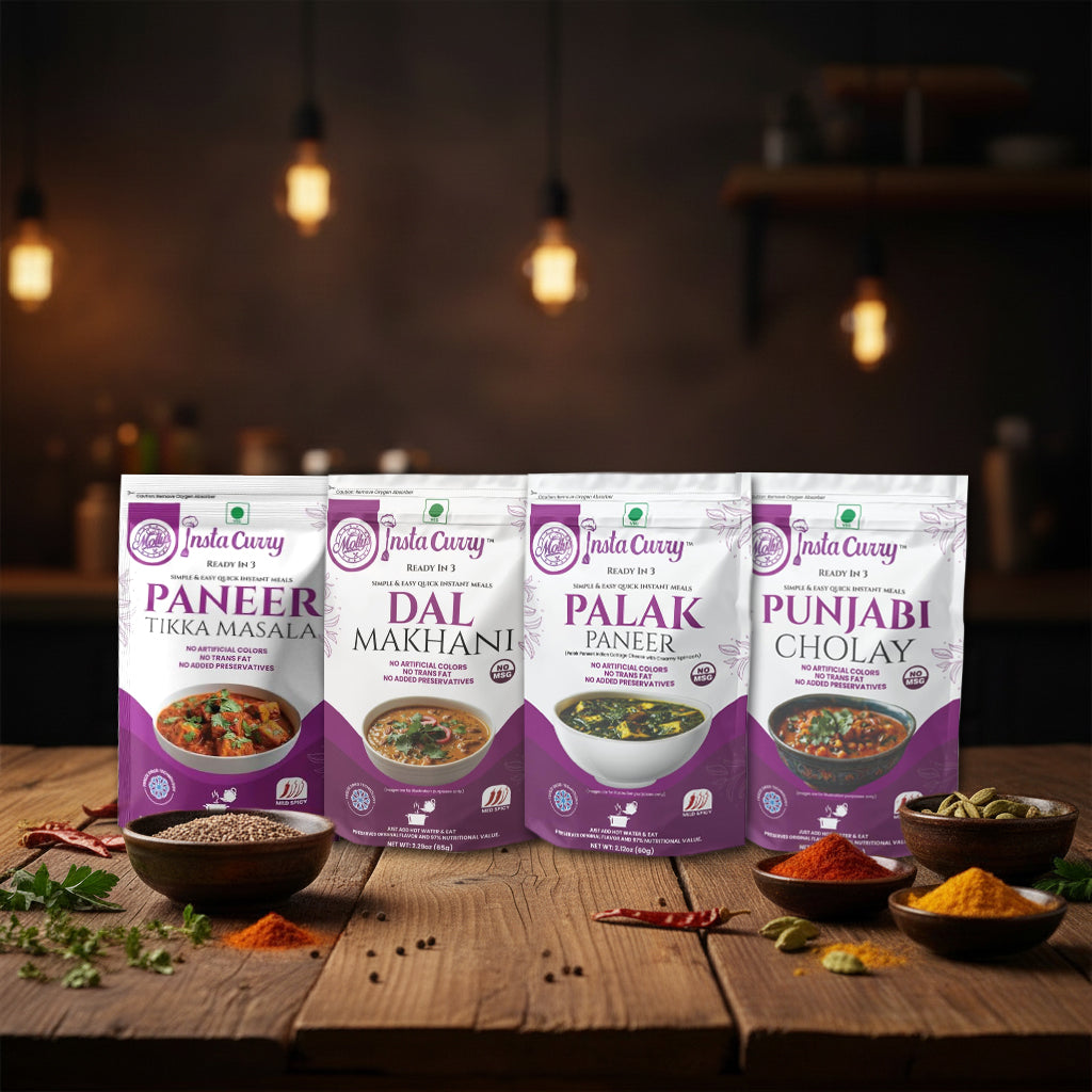 Protein-Rich Indian Meals Pack
