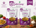 Tawa Pulao 2-Pack | Authentic Indian Spiced Rice | 4 Servings | Just Add Hot Water No Cooking Needed
