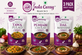 Tawa Pulao, Punjabi Cholay & Dal Makhani | 6 Servings Just Add Hot Water
